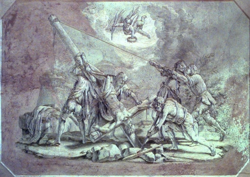 Vincenzo Angelo Orelli-162-Crocifissione di san Pietro